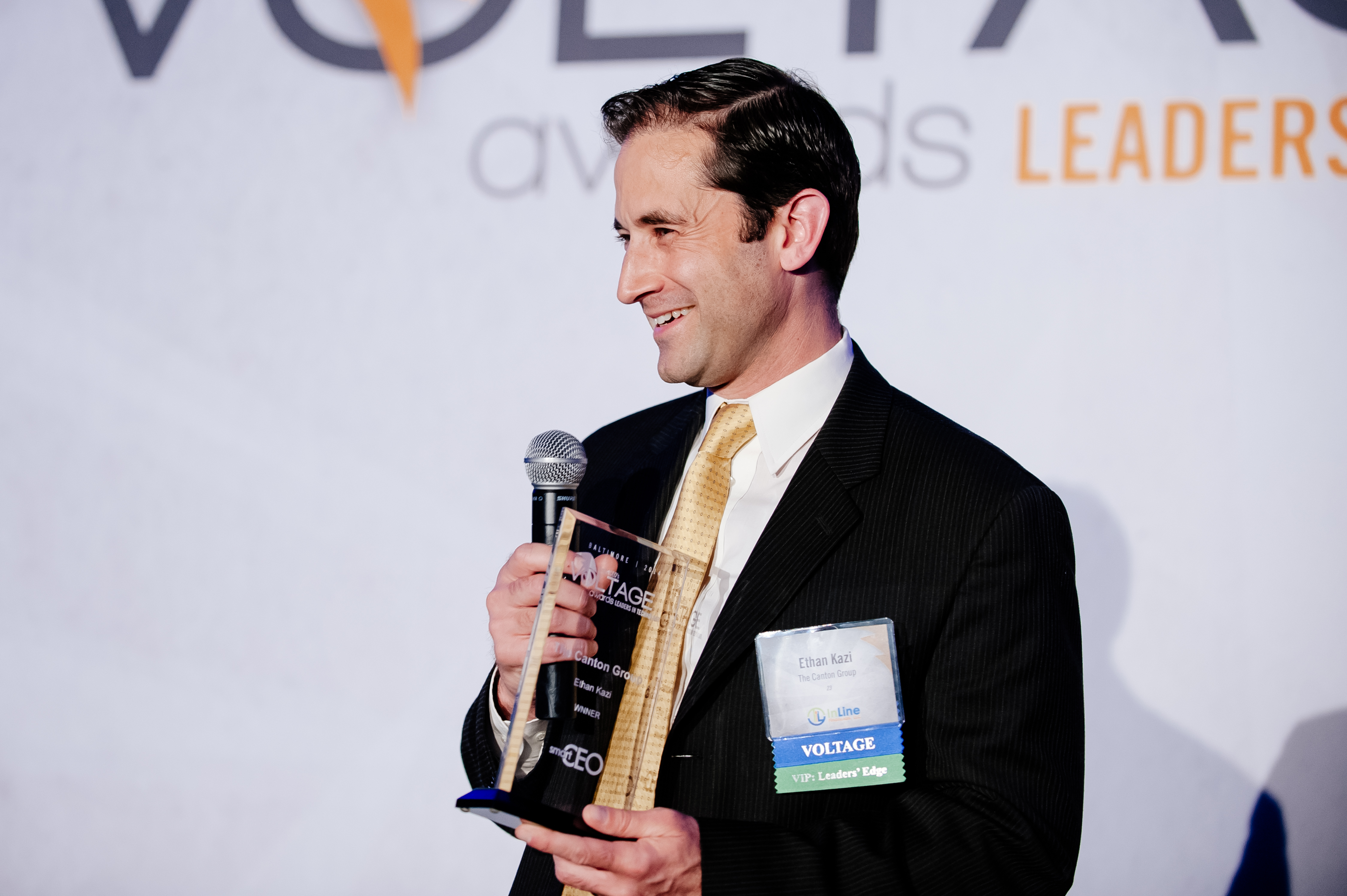 Canton Group CEO, Ethan Kazi wins Voltage Award for "Leaders in Technology, Innovation" from SmartCEO