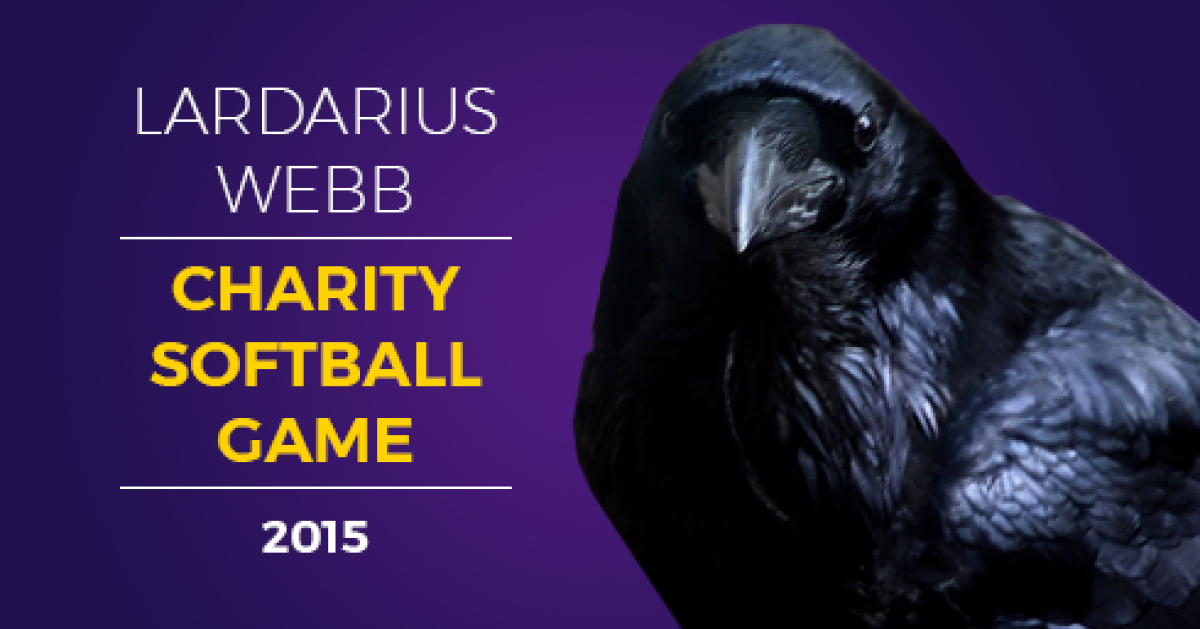 The Lardarius Webb Foundation and the Baltimore Ravens at 6th annual charity softball game