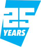 The Canton Group 25th anniversary commemorative logo icon