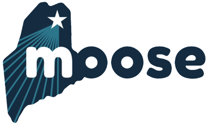 Maine Online Open-Source Education (MOOSE) logo