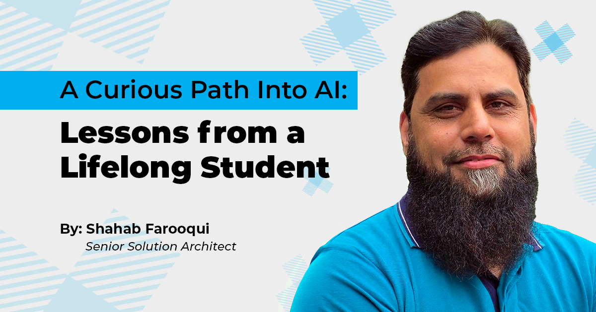 A Curious Path Into AI: Lessons from a Lifelong Student by Shahab Farooqui, Senior Solution Architect